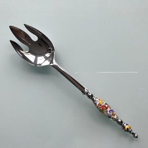 Serving Fork with Murano Glass Handle